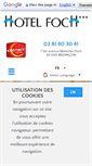 Mobile Screenshot of hotel-foch-besancon.com